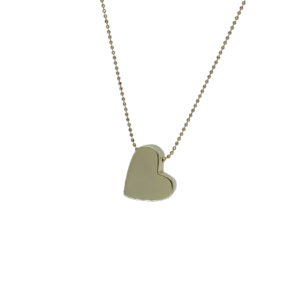 Fine gold plated heart
