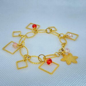 Geometric shapes bracelet