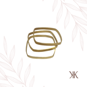 Trío Pulseras Cuadradas